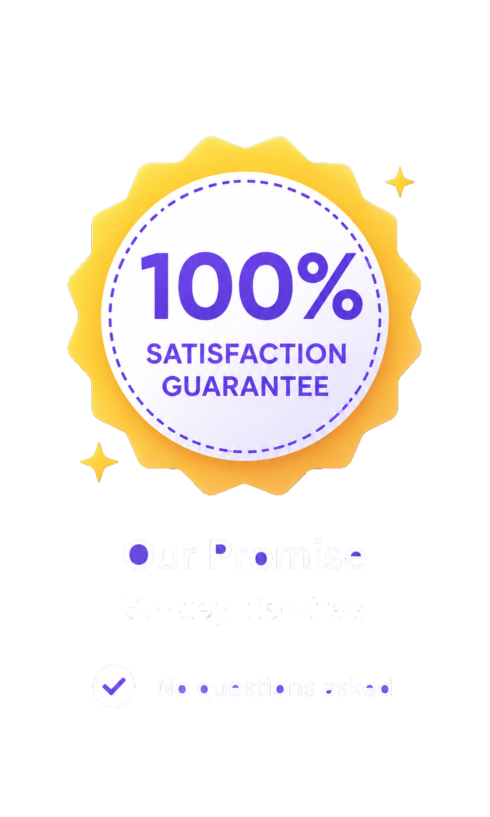 100% Satisfaction Guarantee