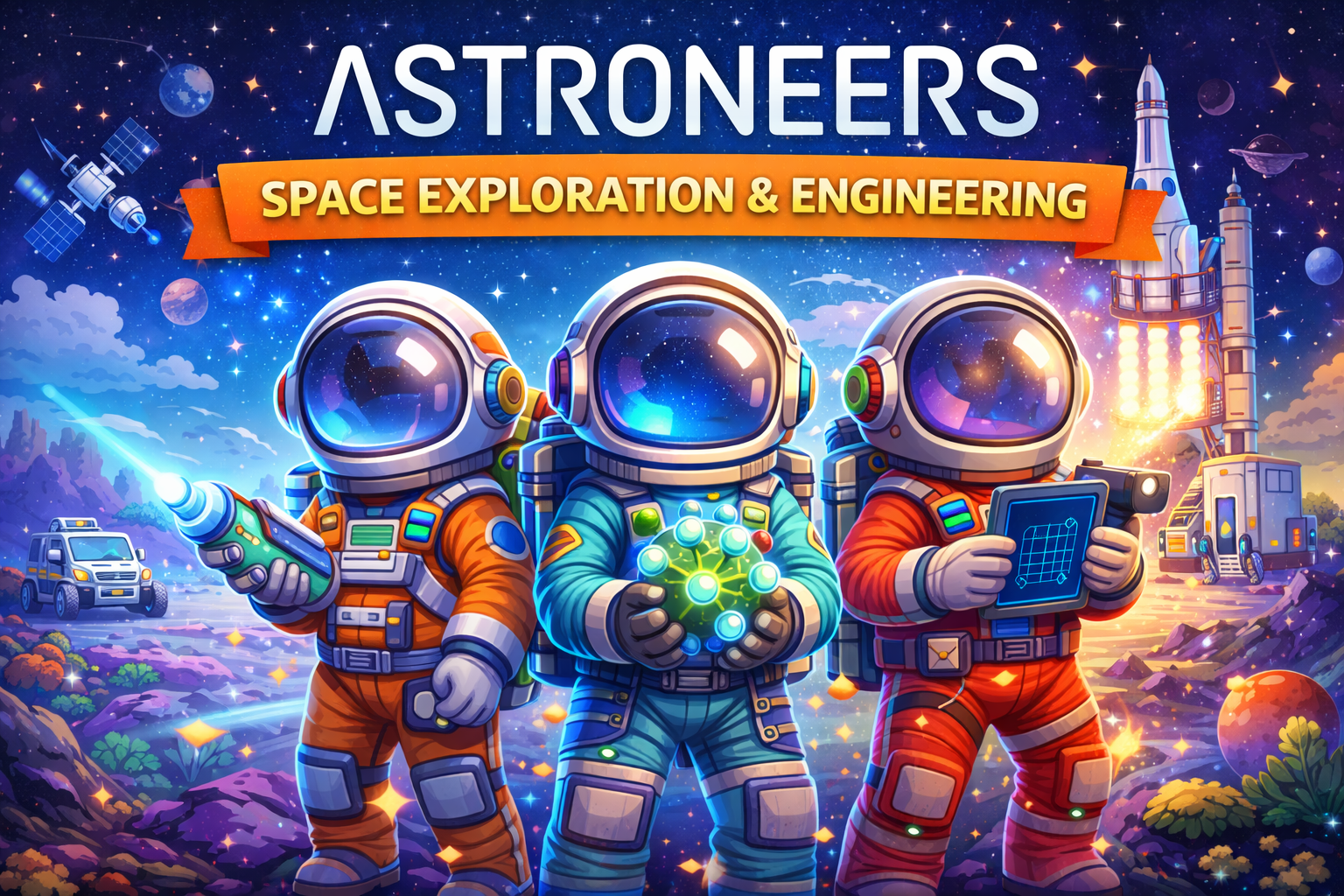Astroneers: Space Exploration & Engineering