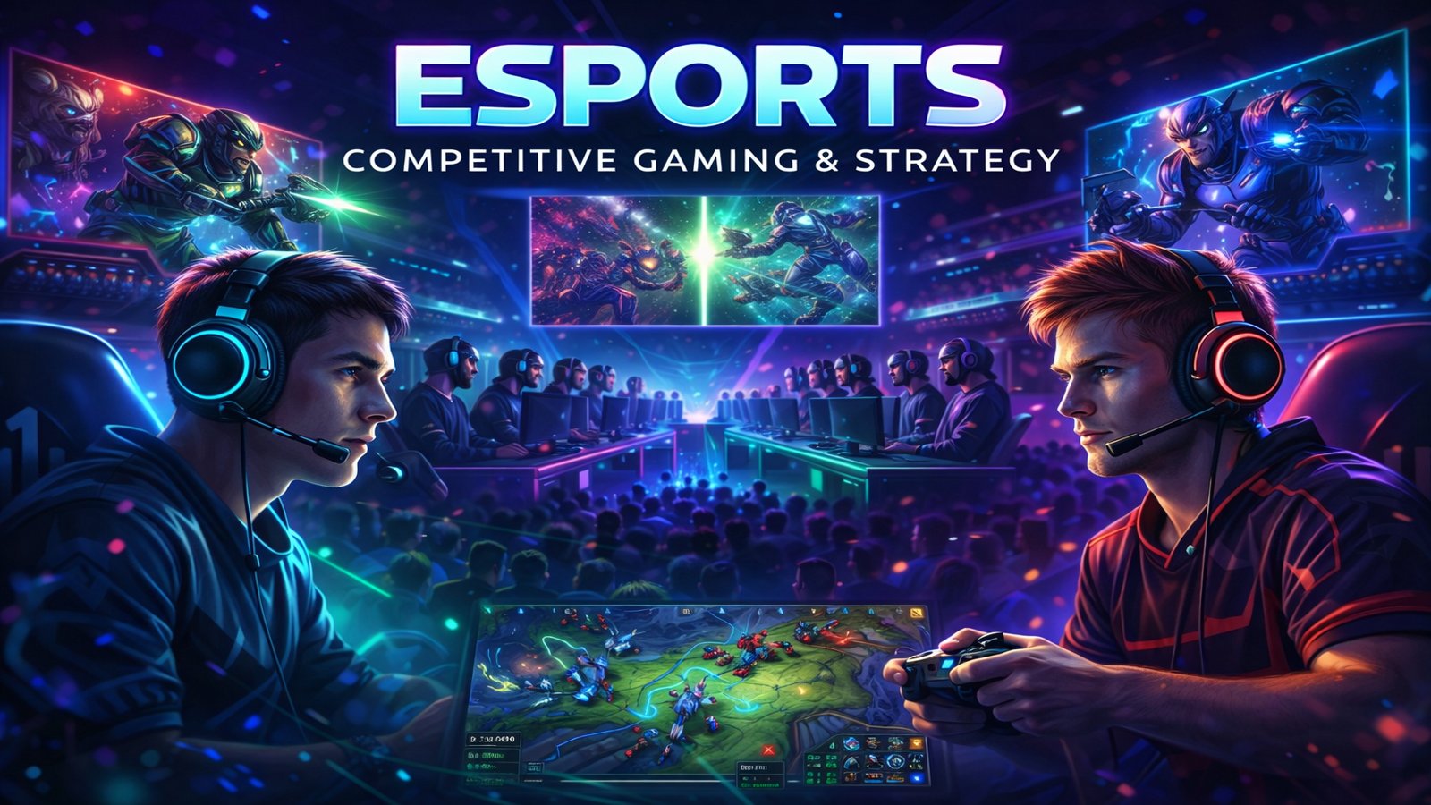 Esports: Competitive Gaming & Strategy
