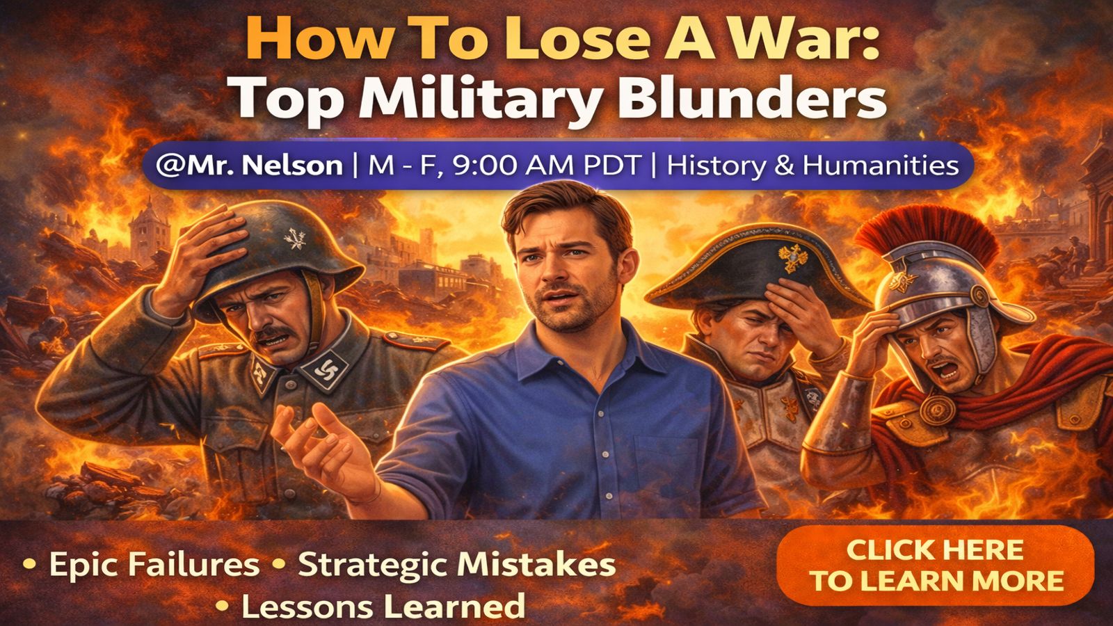 How To Lose A War: Top Military Blunders