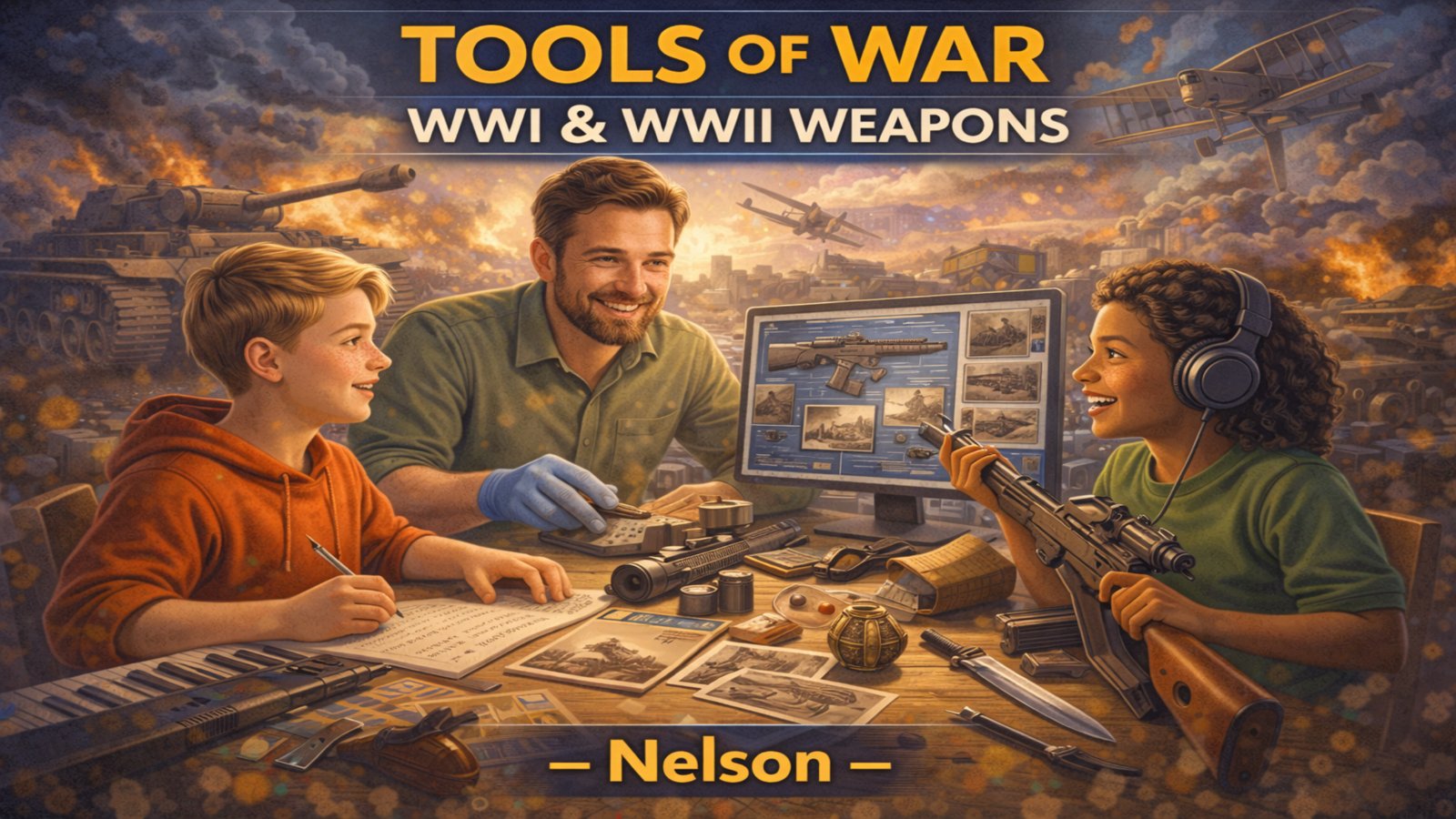 Tools of War: WWI & WWII Weapons
