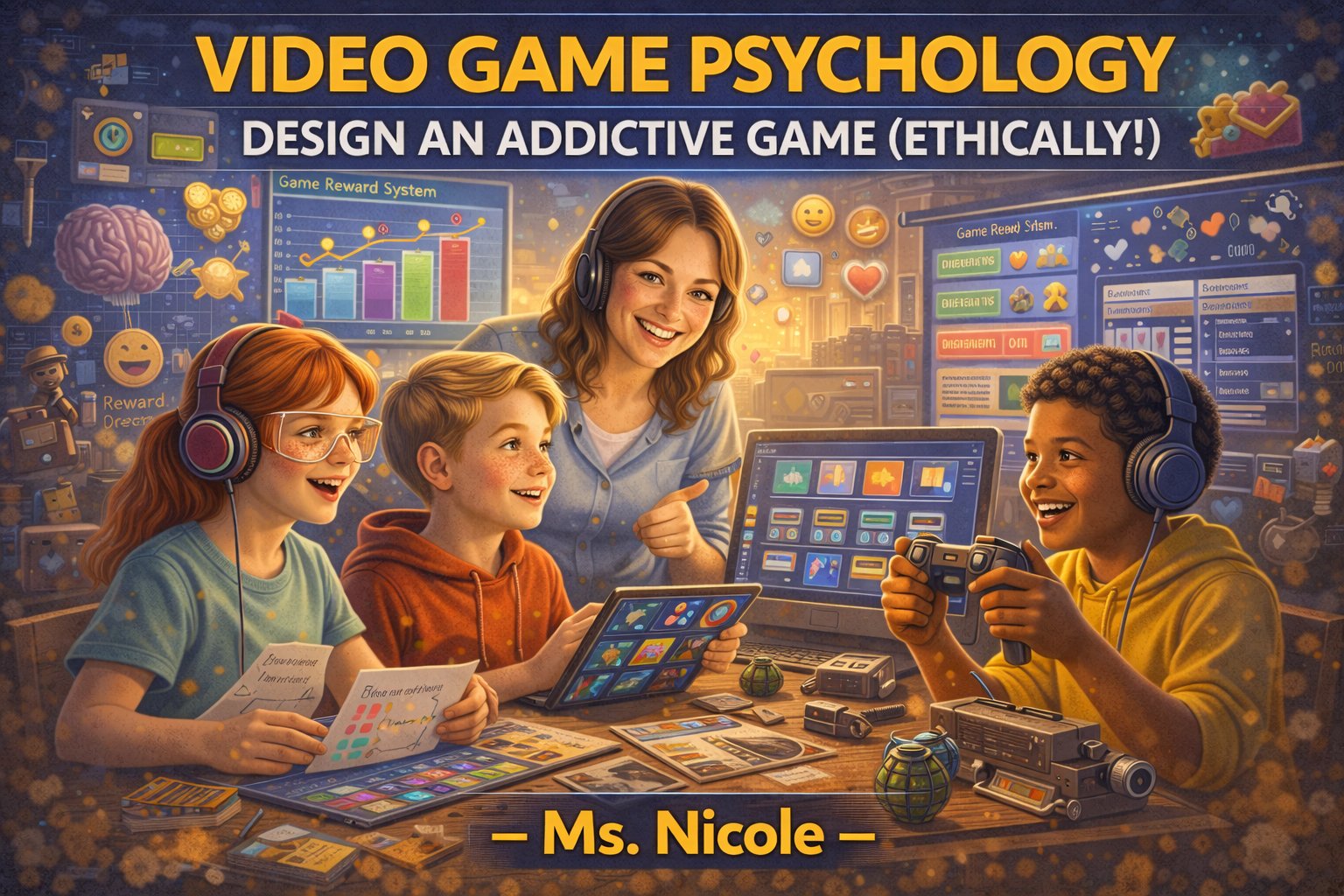 Video Game Psychology: Design an Addictive Game (Ethically!)